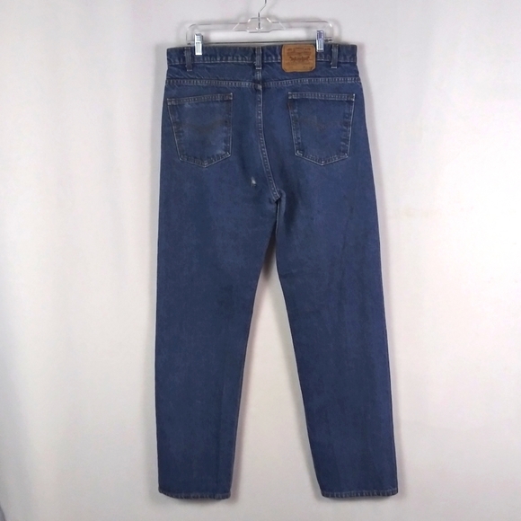 Vintage Levi's 505 straight blue jeans men size 38 X 32 - Picture 3 of 5